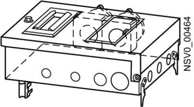Siemens BVP:203151 Abgangskasten Lichtgrau 3polig 16 A 400 V/AC 1 St.