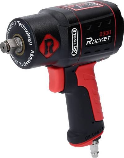 KS Tools 512.0002 512.0002 Druckluft-Schlagschrauber Werkzeugaufnahme: 1/2" (12.5 mm) Drehmoment (max.): 1356 Nm