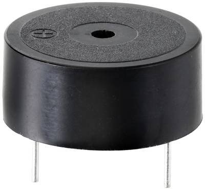 TRU COMPONENTS TC-10475824 Piezo-Signalgeber Geräusch-Entwicklung: 80 dB Spannung: 12 V/DC Dauerton 1 St.