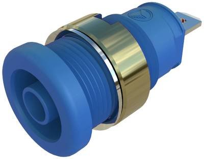 SKS Hirschmann SEB 2610 F4,8 Ni blau Sicherheits-Einbaubuchse Blau 1 St.