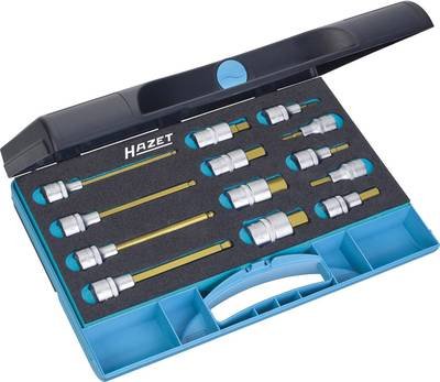 Hazet Steckschlüssel-Bit-Einsatz-Set 1/2" (12.5 mm) 13teilig 986/13
