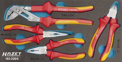 Hazet 163-226/4 VDE Zangen-Set 4teilig
