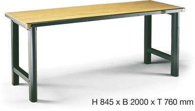 Hazet 130-1 Werkbank Buchenholz, Stahl