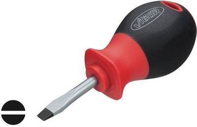 Vigor Werkstatt Schlitz-Schraubendreher Klingenbreite: 5.5 mm Klingenlänge: 38 mm