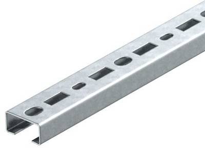 OBO Bettermann 1104589 Profilschiene (L x B x H) 500 x 35 x 18 mm 10 St. Metall