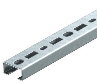 OBO Bettermann 1104310 Profilschiene (L x B x H) 600 x 35 x 18 mm 10 St. Metall