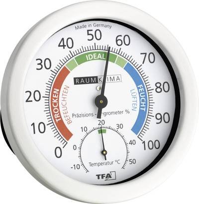 TFA Dostmann 45.2028 Thermo-/Hygrometer Weiß 45.2028
