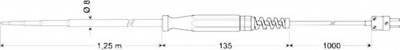 Greisinger GKF 125 Einstechfühler -65 bis 200 °C Fühler-Typ K