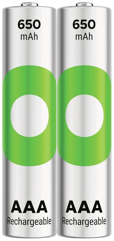 GP ReCyko Micro (AAA)-Akku NiMH 650 mAh 1.2 V 2 St.