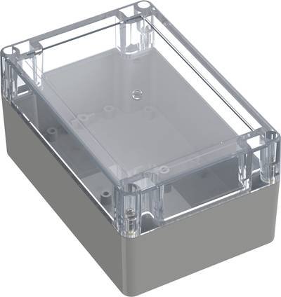 TRU COMPONENTS TC-10860840 Universal-Gehäuse 150 x 100 x 75 ABS-PC Lichtgrau 1 St.