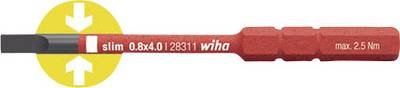 Wiha SlimBit electric Werkstatt Schlitz Wechselklinge 6.5 mm 75 mm Passend für (Serie Schraubendreher) Wiha Torque