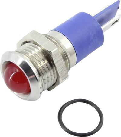 TRU COMPONENTS 1605977 LED-Signalleuchte Rot 24 V DC/AC 80 mcd