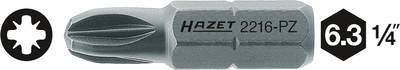 Hazet 2216-PZ3 Kreuzschlitz-Bit PZ 3 Sonderstahl C 6.3 1 St.