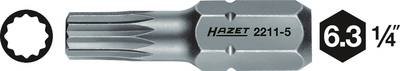 Hazet Vielzahn-Bit M5 Sonderstahl C 6.3 1 St.