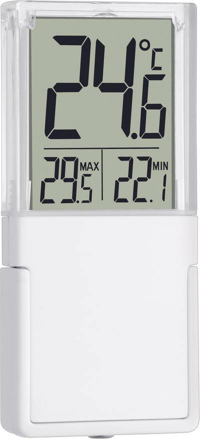 TFA Dostmann Vista Fenster-Thermometer Weiß 30.1030