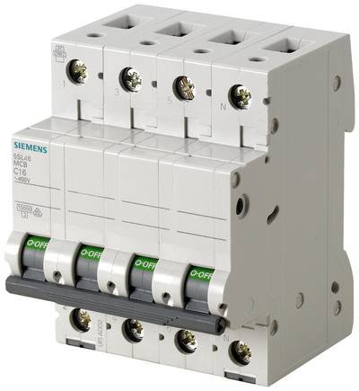 Siemens 5SL46026 5SL4602-6 Leitungsschutzschalter 2 A 400 V
