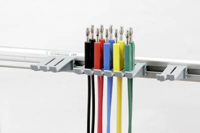 Hirschmann Test & Measurement PMS 4 LMLH Messleitungs-Set Lamellenstecker 4 mm Lamellenstecker 4 mm 1.00 m Schwarz, Rot,
