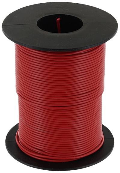 econ connect KL025RT50 Litze 1 x 0.25 mm² Rot 50 m