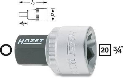 Hazet 1010 Steckschlüssel-Bit-Einsatz 3/4" (20 mm) 1010-19