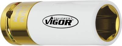Vigor V2473 Außen-Sechskant Kraft-Steckschlüsseleinsatz 19 mm 1/2" (12.5 mm)