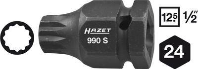 Hazet Kraft-Steckschlüsseleinsatz 1/2" (12.5 mm) 990S-18