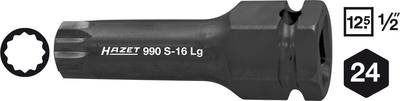 Hazet Kraft-Steckschlüsseleinsatz 1/2" (12.5 mm) 990S-16LG