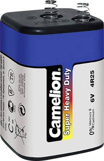 Camelion Super 4R25 SP1B Spezial-Batterie 4R25 Federkontakt Zink-Kohle 6 V 7400 mAh 1 St.