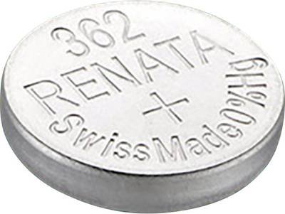 Renata Knopfzelle 362 1.55 V 1 St. 23 mAh Silberoxid SR58