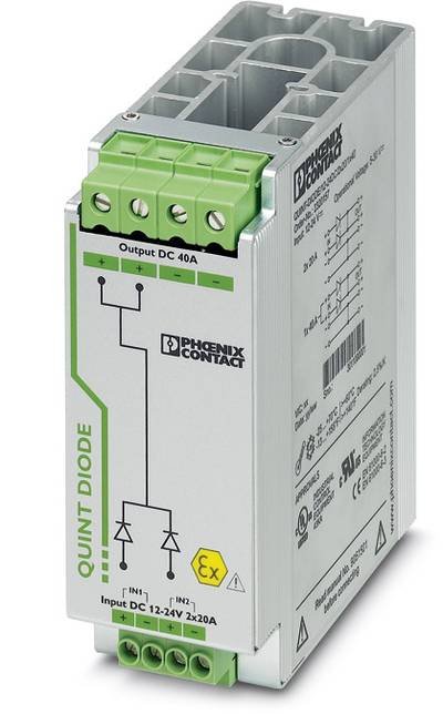 Phoenix Contact 2320157 Hutschienen-Redundanz-Modul (DIN-Rail) 40 A Anzahl Ausgänge: 1 x