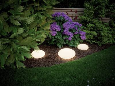 Paulmann Stone 94175 Beleuchtungssystem Plug & Shine LED-Dekoleuchte LED 2.8 W Warmweiß Weiß