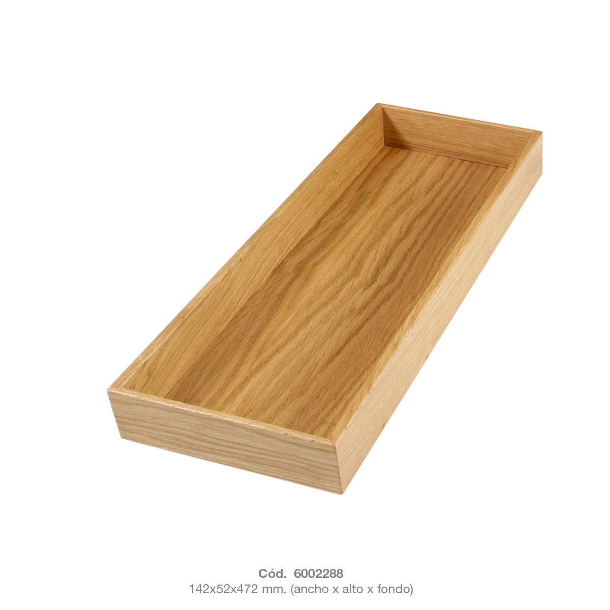 DAFNE - Bandeja organizadora de madera para complementos
