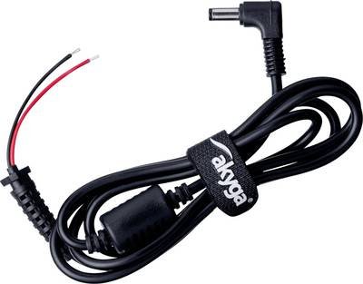 Akyga AK-SC-04 Niedervolt-Adapterkabel Hohlstecker 4.8 x 1.7 mm - offene Kabelenden 1.2 m 1 St.