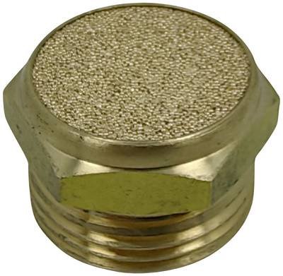 TRU COMPONENTS Druckluft-Schalldämpfer TC-12770340 Außengewinde G3/4" 15 bar Messing 1 St.