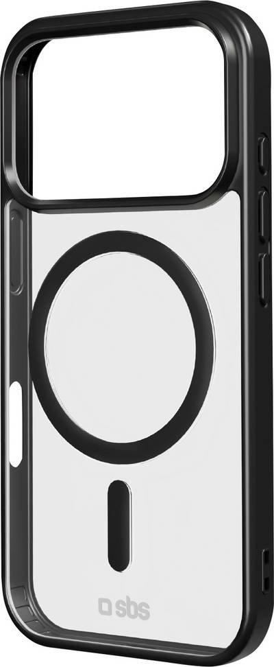 sbs mobile Cover Apple iPhone 17 Pro Transparent, Schwarz MagSafe kompatibel TEMAGCOLIP1763PK
