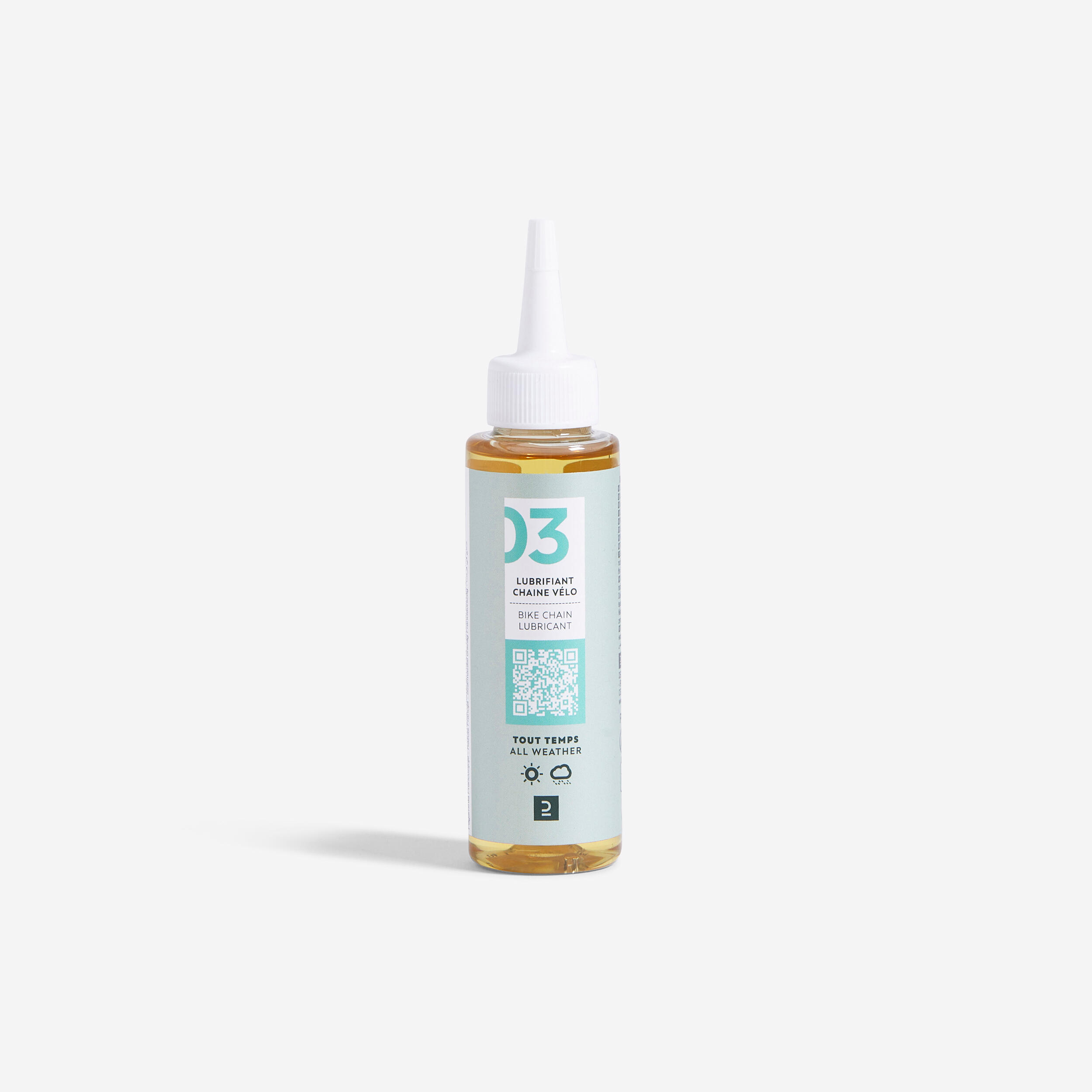 DECATHLON Lubricante Cadena Bicicleta Cualquier Tiempo 100 ml