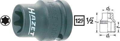Hazet Kraft-Steckschlüsseleinsatz 1/2" (12.5 mm) 900S-E12