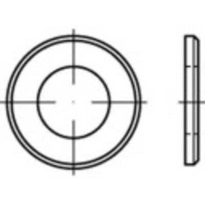 Unterlegscheibe 10.5 mm 20 mm Stahl galvanisch verzinkt 100 St. TOOLCRAFT 147908