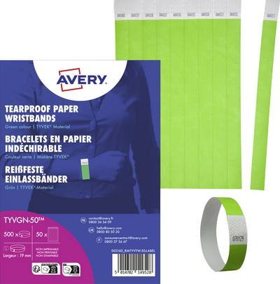 Avery-Zweckform TYVGN-50 Einlassband (L x B) 256 mm x 19 mm Klebestreifen 500 St.