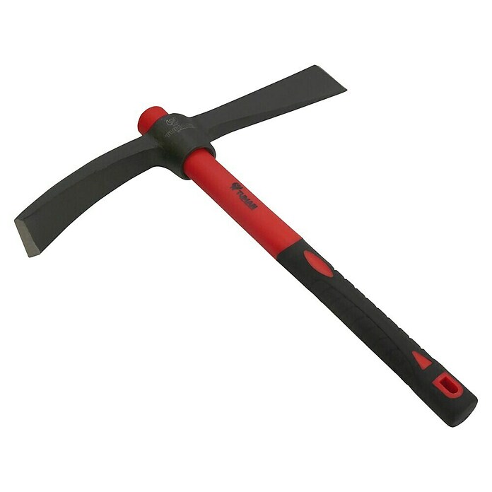Martillo de albañil con hacha y pala