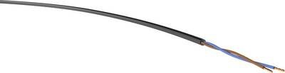 VER H03VV-F 2x0,75 sw Ri.100 Energieleitung H03VV-F 2 x 0.75 mm² Schwarz 100 m