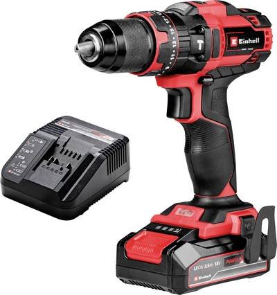 Einhell TE-CD 18/44 Li-i (1x2,5Ah) Power X-Change 2-Gang-Akku-Schlagbohrschrauber inkl. Akku, inkl. Ladegerät