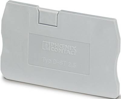 Phoenix Contact 3030417 Abschlussdeckel Passend für (Details): ST 1,5, ST 2,5, PT 2,5 Grau 1 St.